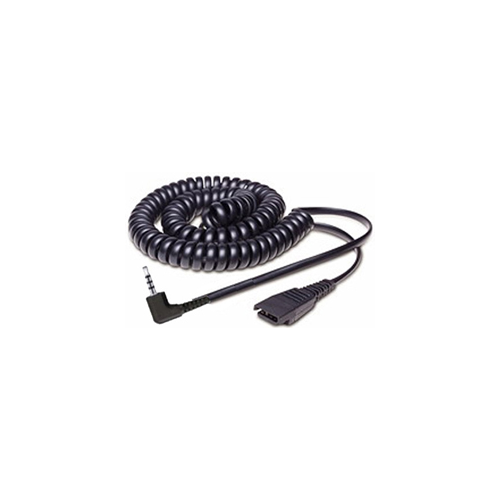 Jabra Kabel QD -> 2, 5mm Klinke Spiralkabel 2m PANASONIC