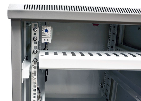ALLNET 19"Schrank, 22HE, B600/T 800mm, Glastür, Lichtgrau, SNB-Serie, ALLNET 19"Schrank, 22HE, B600/T 800mm, Glastür, Lichtgrau, SNB-Serie,
