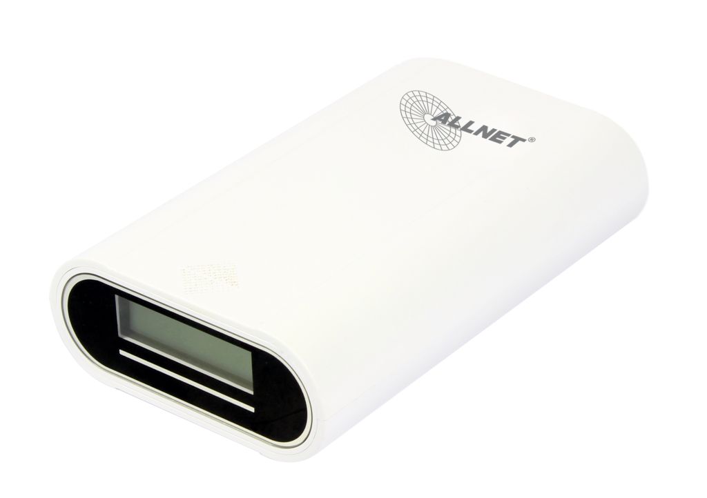 ALLNET Powerbank 18650 3,7V 3er-Gehäuse "weiß" ALL-PB103