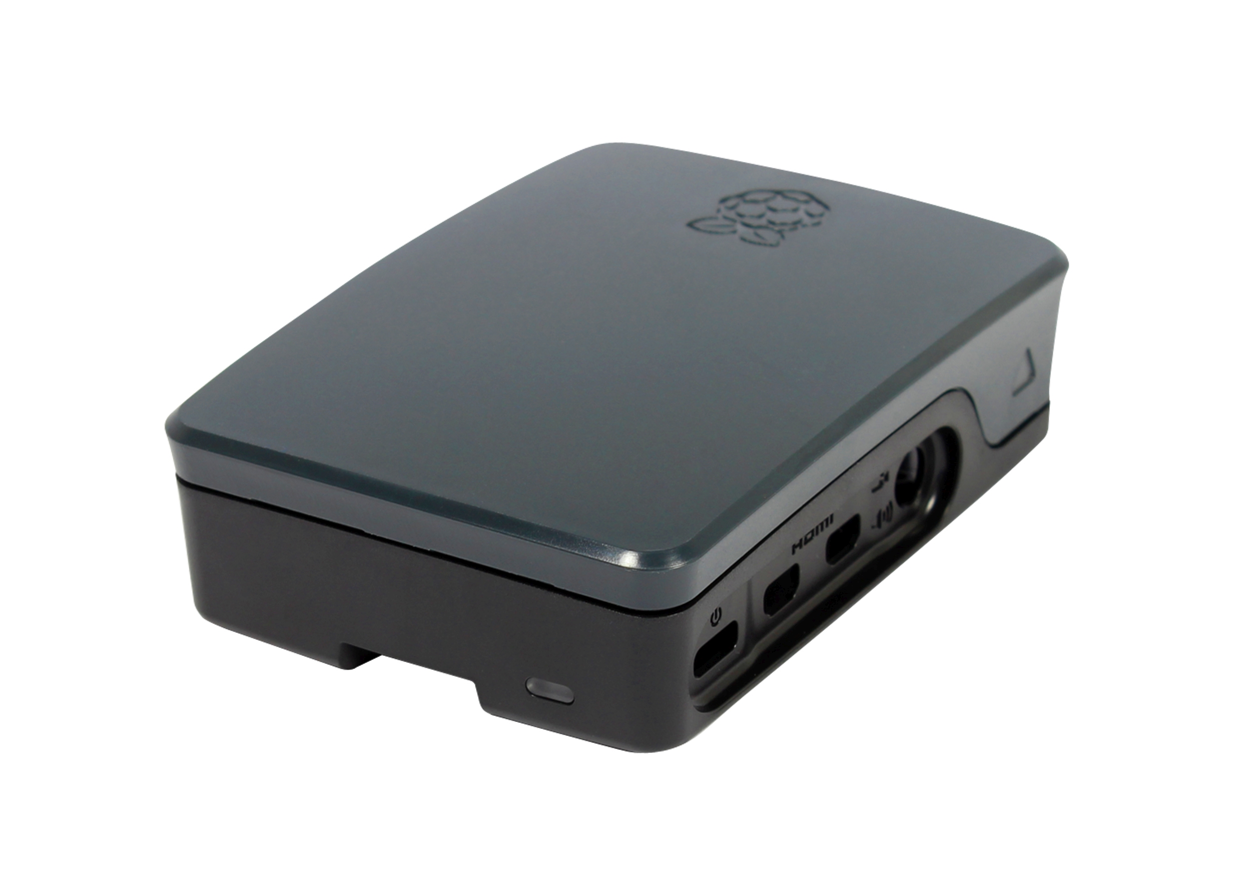Raspberry Pi Zubehör - Gehäuse schwarz/grau für Pi 4 Raspberry Pi Zubehör - Gehäuse schwarz/grau für Pi 4