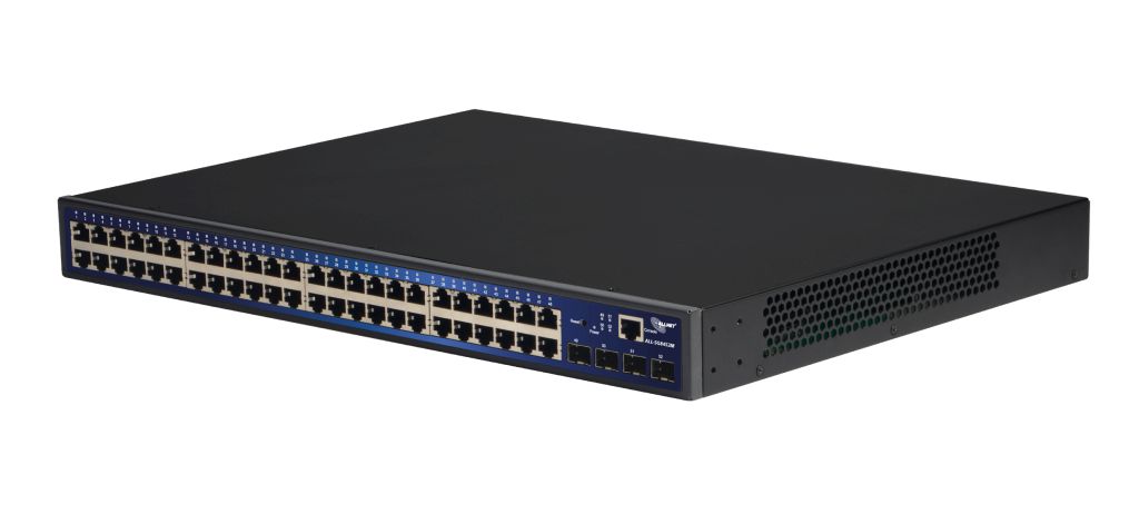 ALLNET Switch smart managed 48 Port Gigabit / 48x LAN / 4x SFP / Lüfterlos / 19" / "ALL-SG8452M"