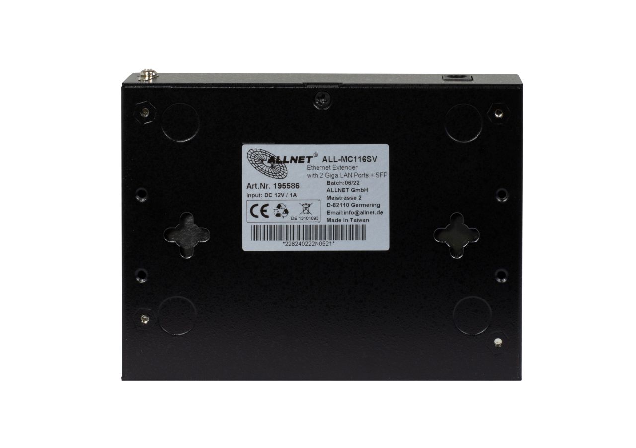 ALLNET ISP Bridge Modem VDSL2 mit Vectoring/Point-to-Point Slave-Modem   unmanaged  ALL-MC116SV-VDSL2