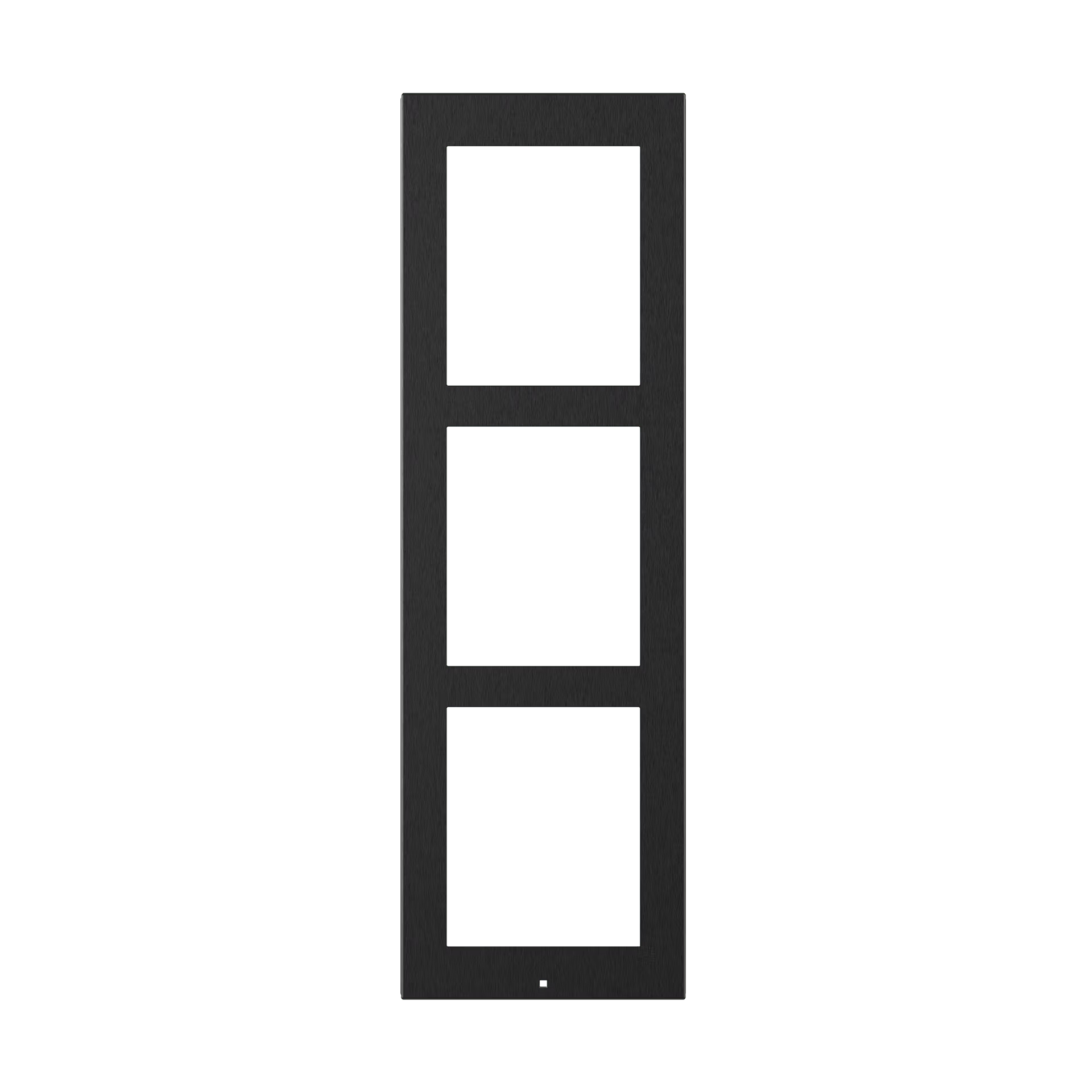 2N Zubehör • Installation • IP Verso • Aufputzrahmen • 3 Module • Schwarz