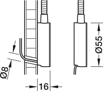 B-Ware (geprüft): Flexible Leuchte, Häfele Loox5 LED 3034 24 V (Vom Umtausch ausgeschlossen)