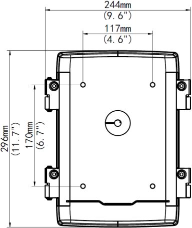 ALLNET IP Kamera zbh. Junctionbox/Montagebox for ALL-CAM2498-LEP ALLNET IP Kamera zbh. Junctionbox/Montagebox for ALL-CAM2498-LEP