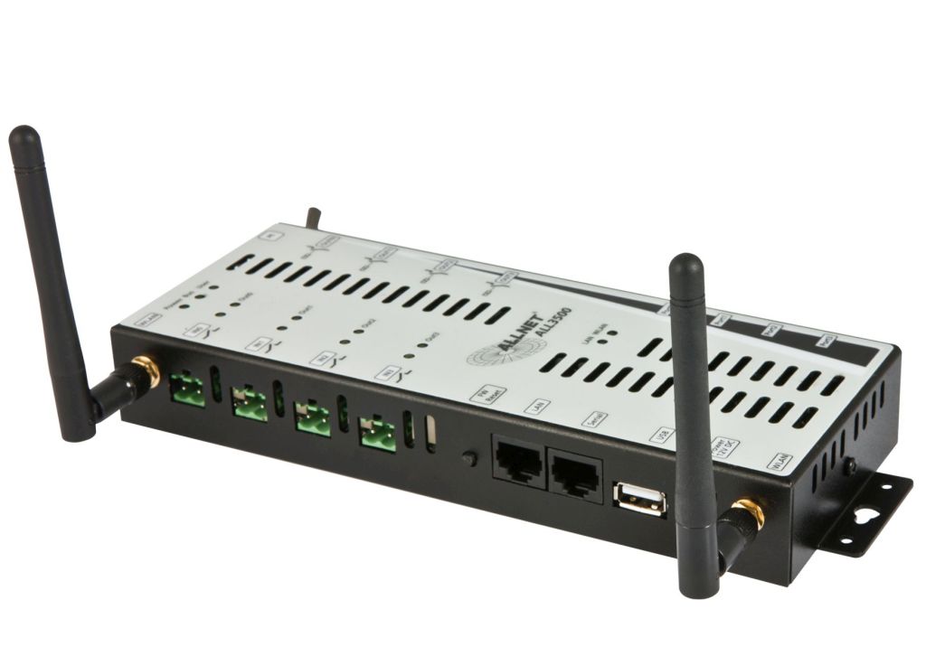 ALLNET MSR Zentrale "ALL3500v2" inkl. 4 Sensor Ports & WLAN für IP Gebäude Automation