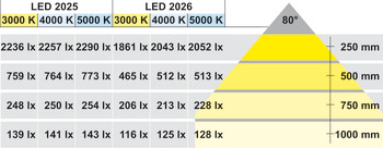 B-Ware (geprüft): Leuchtenmodul, Häfele Loox LED 2025 12 V modular Bohrloch-Ø 58 mm Aluminium (Vom Umtausch ausgeschlossen)