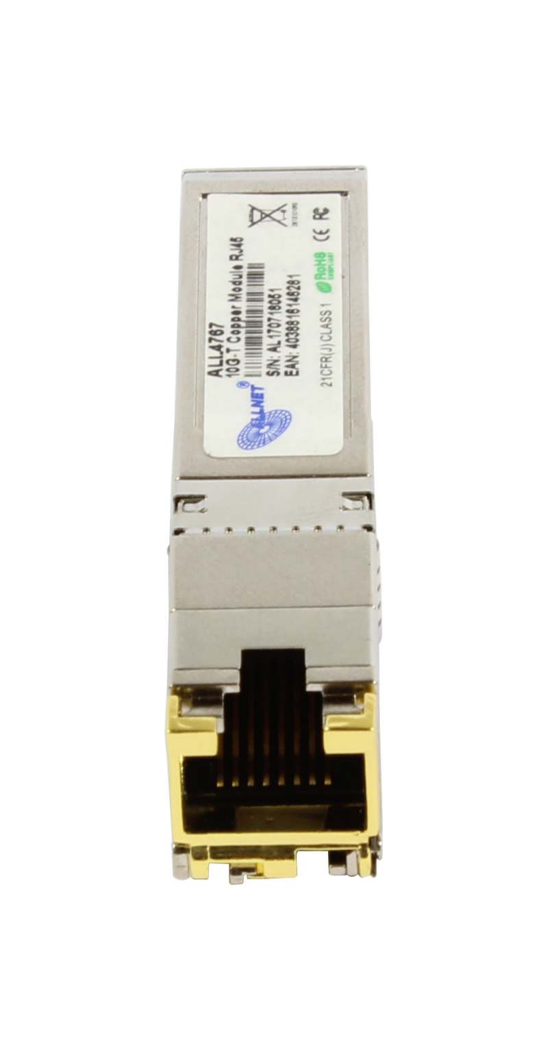 ALLNET Switch Modul ALL4767 SFP+(Mini-GBIC), 10Gbit, RJ45(TP), uncodiert