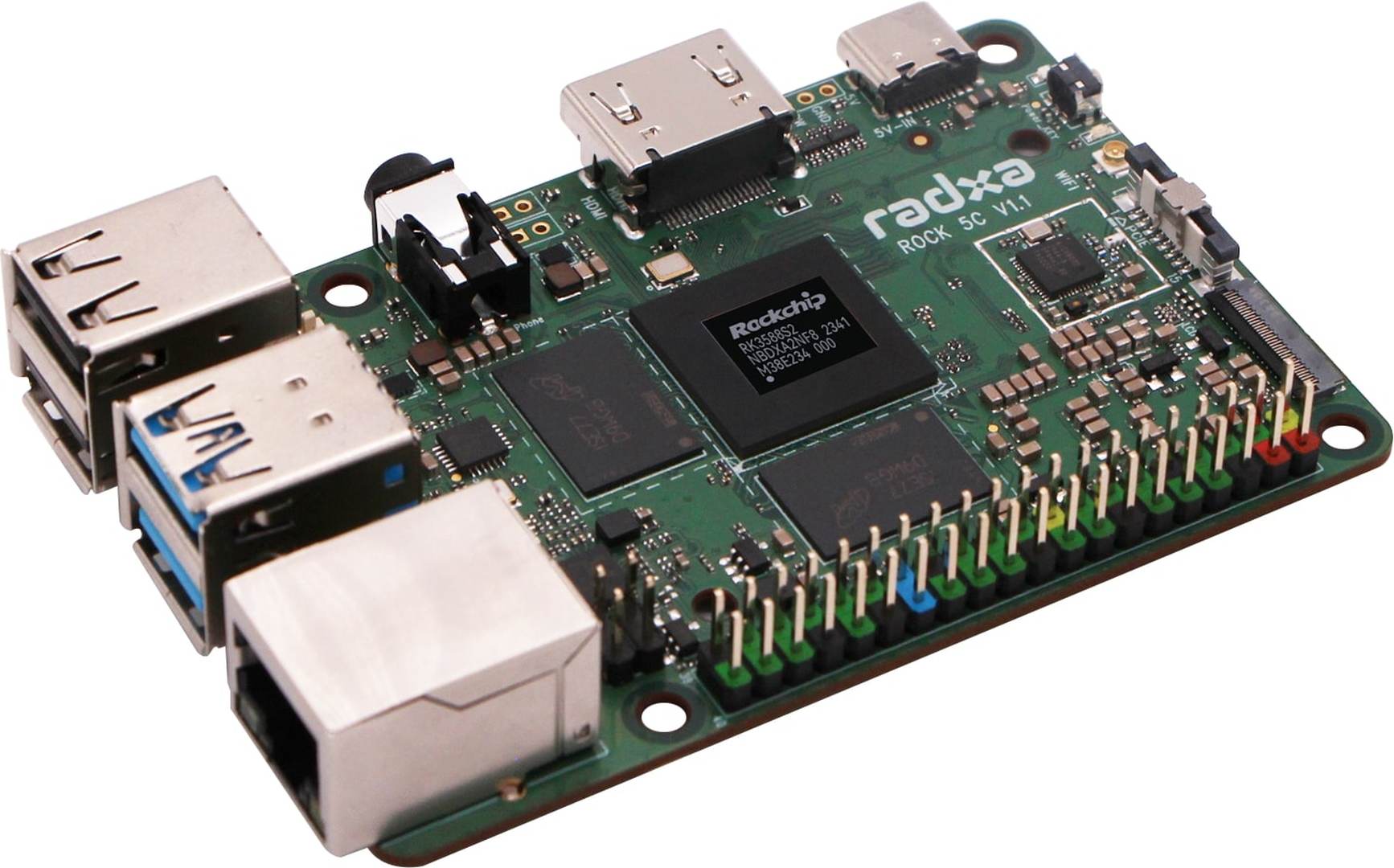 Radxa Rock 5C RK3588S 32GB LPDDR4 RS131-D32R26 Radxa Rock 5C RK3588S 32GB LPDDR4 RS131-D32R26