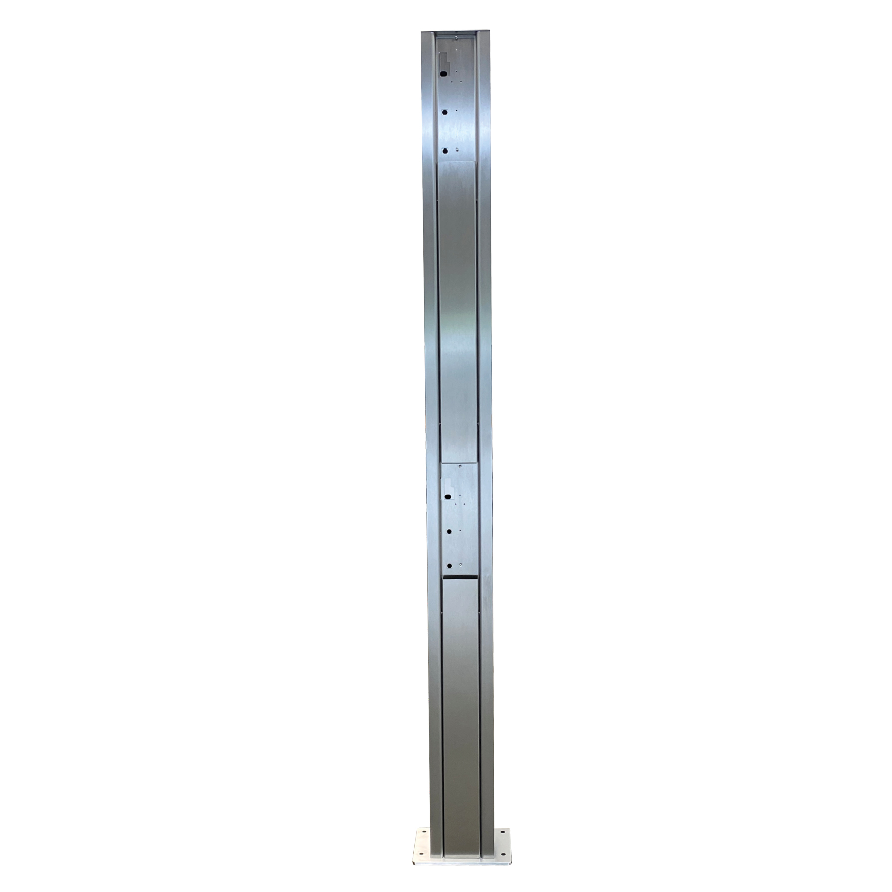 Edelstahl Stele M f. 2N IP Verso PKW+LKW Bedienhöhe