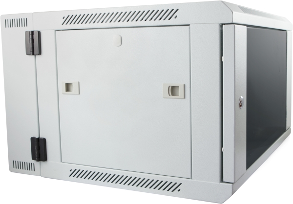 ALLNET 19"Wandgehäuse,  9HE, 2-teilig, T600mm, Lichtgrau, SMB-Serie,