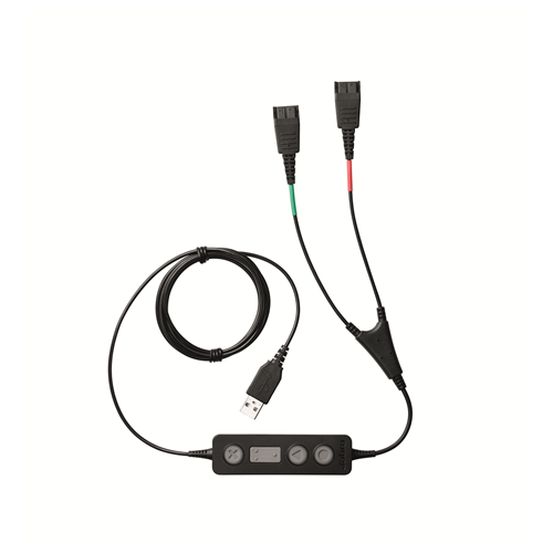 Jabra Kabel Link 265 Supervisor, USB auf 2x QD Stecker