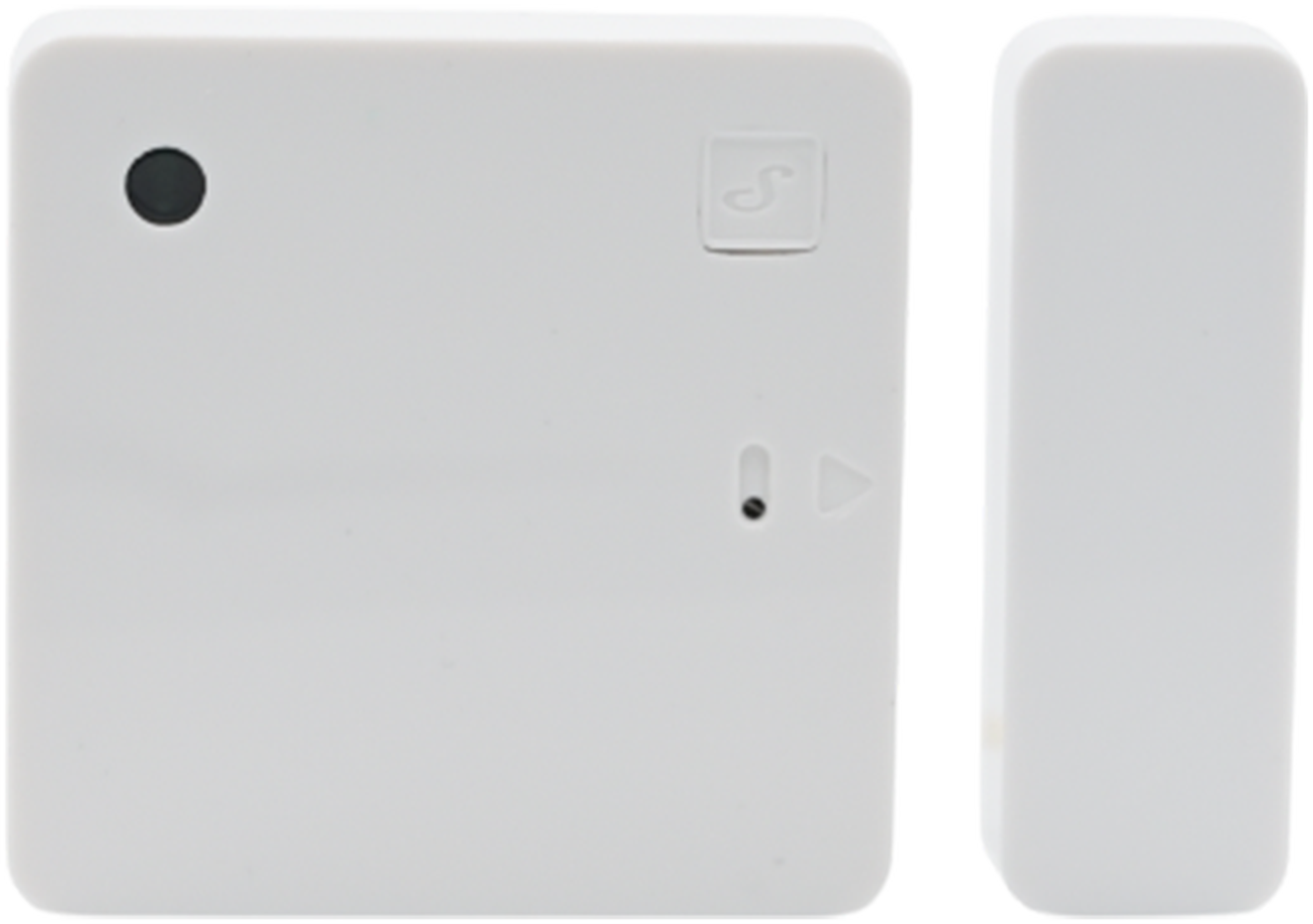 Shelly · Plug & Play · "Blu ZB Door Window White" · Tür- & Fensterkontakt · Bluetooth · Zigbee · Batterie · Weiß