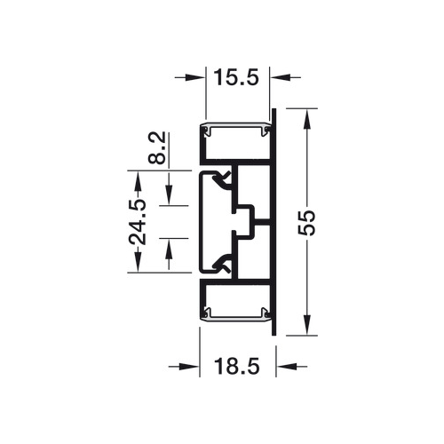 Montageklammer, für Profil 5102