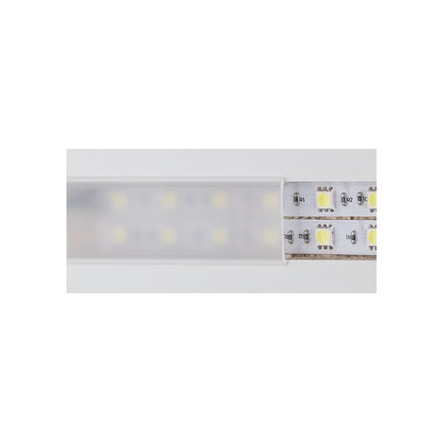 Abdeckprofil, für Fräsnut 22 mm Lichtblende für LED-Bänder