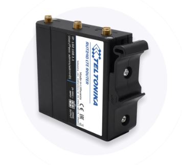 Teltonika · Zubehör · Montage · Compact DIN Rail Kit