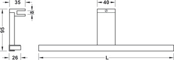 Anbauleuchte, LED 1842 230 V Anbauleuchte, LED 1842 230 V