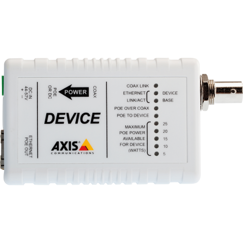 AXIS Zubehör PoE over Coax • T8642 • Endgerät