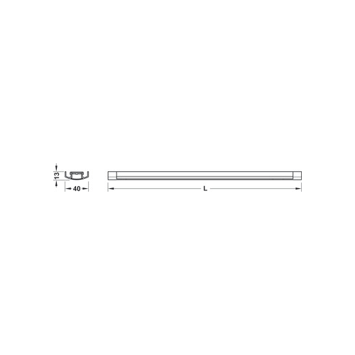Unterbauleuchte, LED 1140 24 V