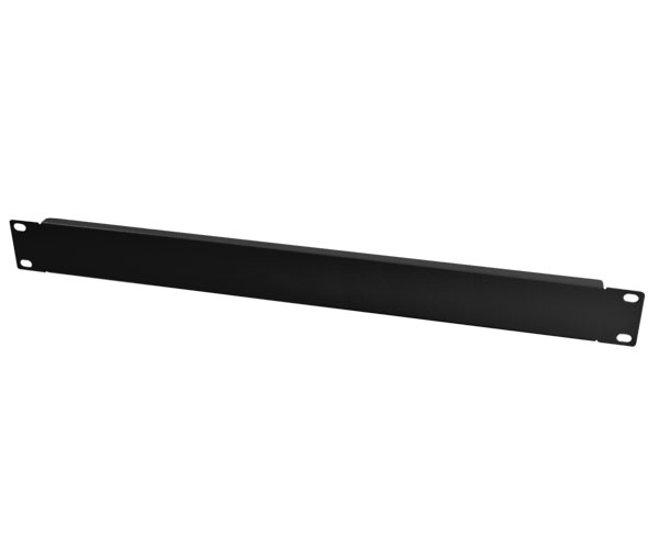 ALLNET 19"zbh. Blindplatte, 4HE, Schwarz,