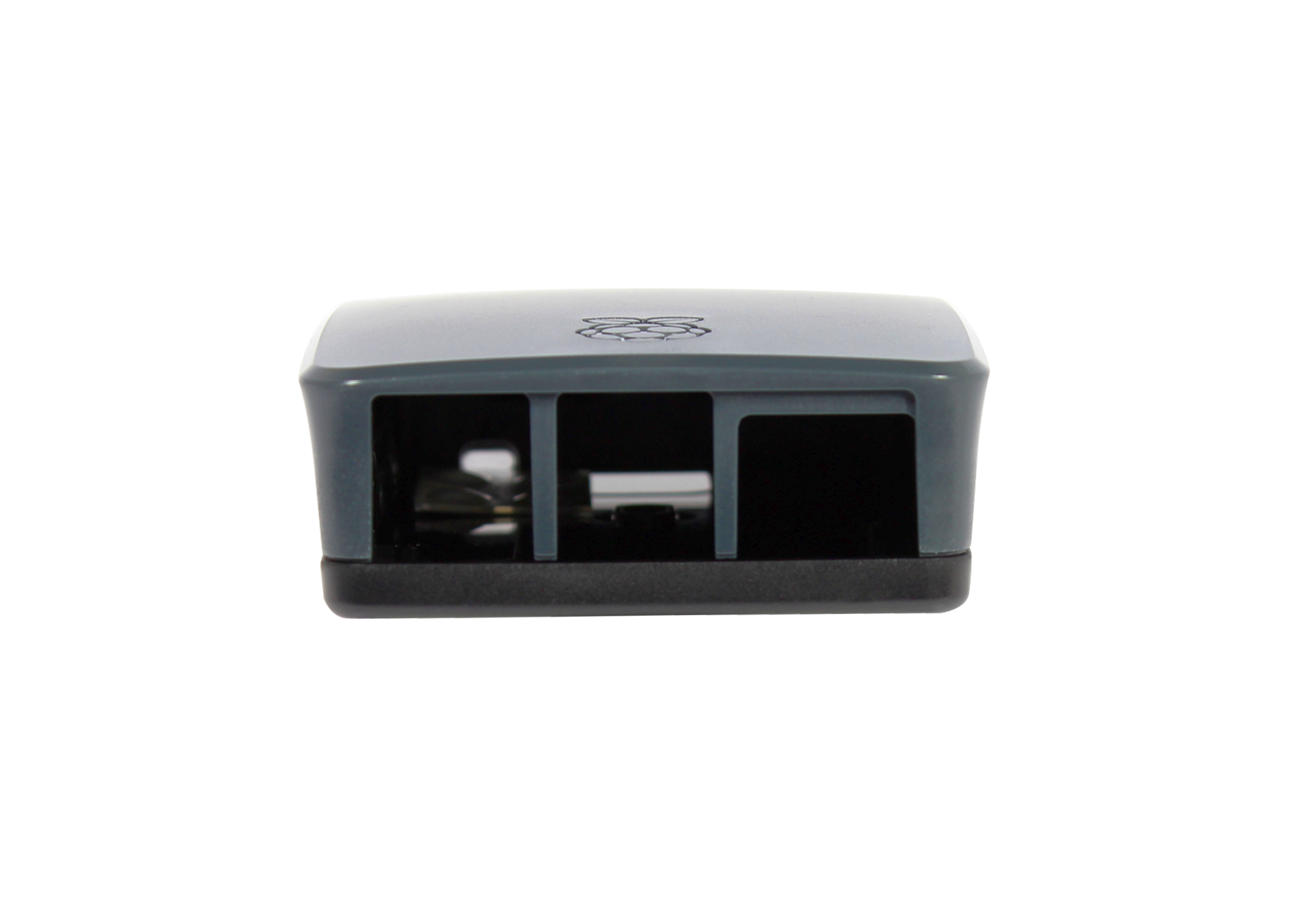 Raspberry Pi Zubehör - Gehäuse schwarz/grau für Pi 4 Raspberry Pi Zubehör - Gehäuse schwarz/grau für Pi 4
