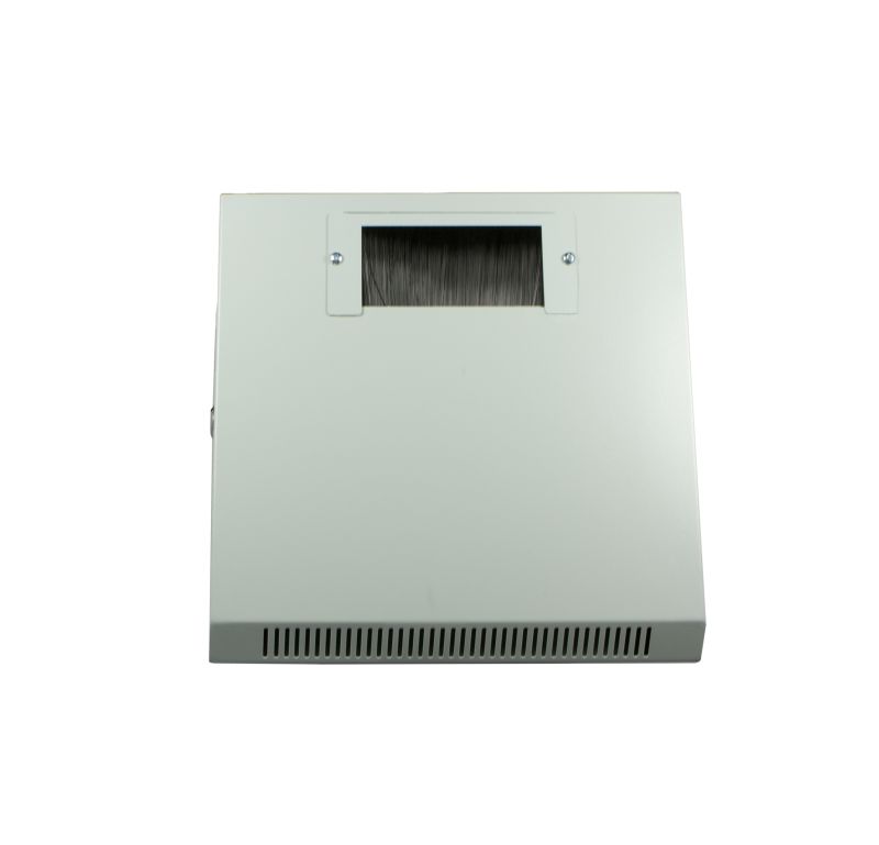 ALLNET 10"Wandgehäuse,  9HE, Lichtgrau, SMM-Serie,
