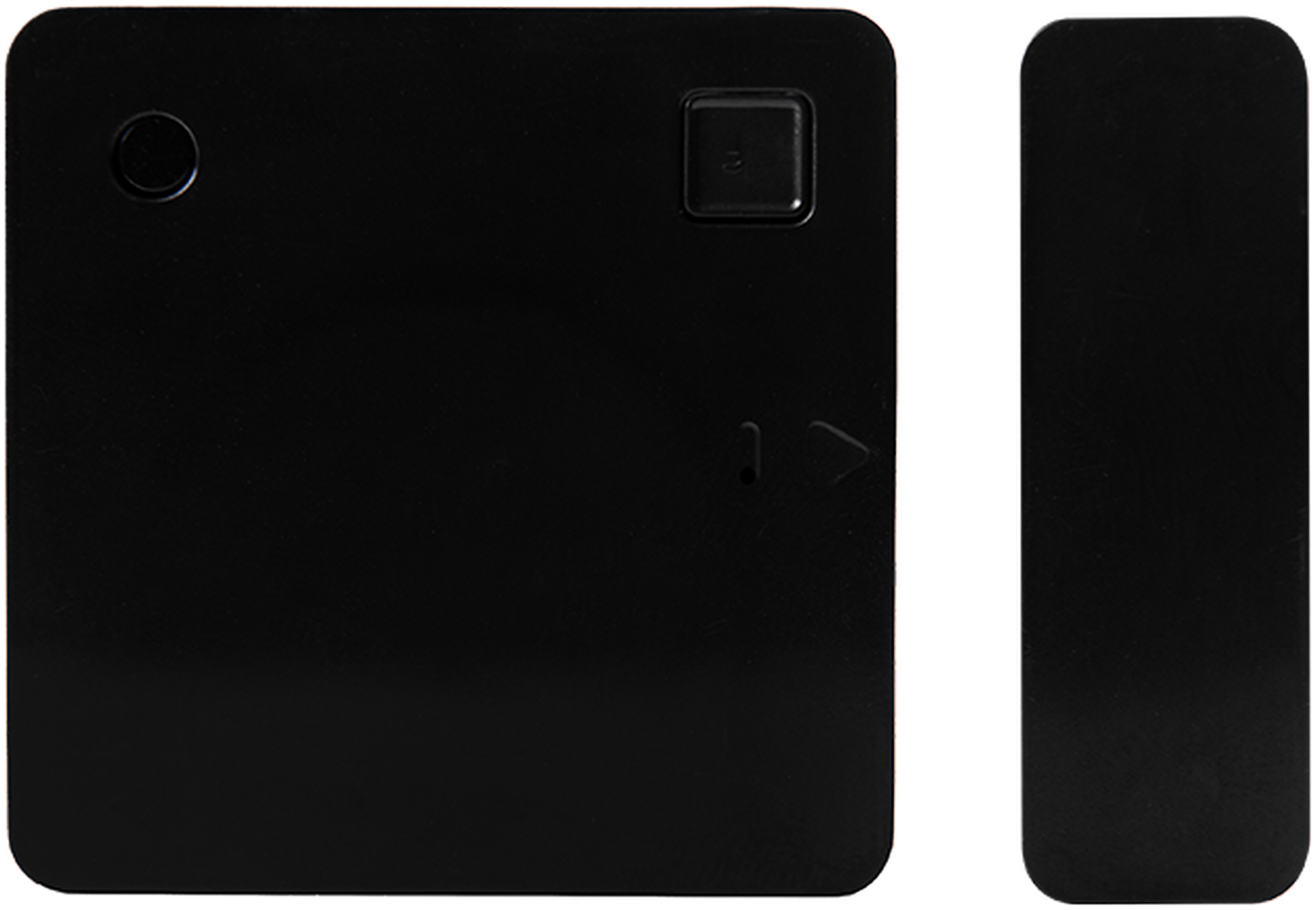 Shelly · Plug & Play · "Blu ZB Door Window Black" · Tür- & Fensterkontakt · Bluetooth · Zigbee · Batterie · Schwarz