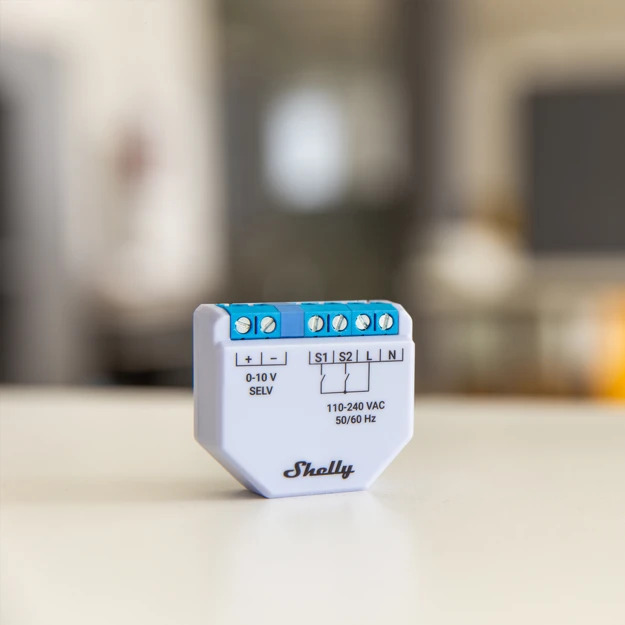 Shelly · Unterputz · "Plus Dimmer 0-10V"