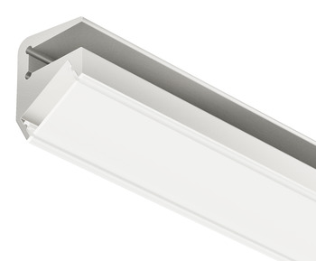 Glaskantenprofil, Profil 5101 für LED-Bänder 10 mm Glaskantenprofil, Profil 5101 für LED-Bänder 10 mm