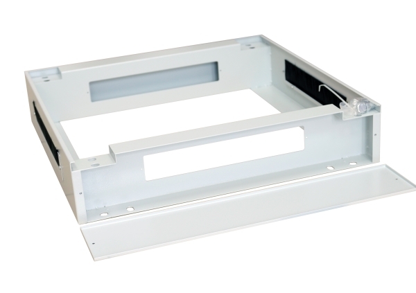 ALLNET 19"Schrank, zbh. Sockel, B600/T1000mm, Lichtgrau, für SNB-Serie