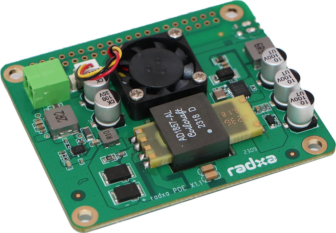 RADXA 25W POE HAT