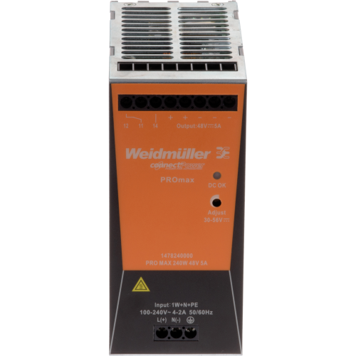 AXIS Zubehör Netzteil - PSU • DIN-Netzteil • 56 V DC • 240 W