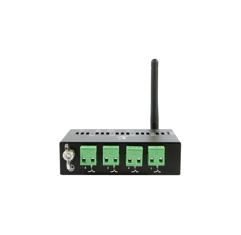 ALLNET MSR IO Zentrale ALL4175v2 / Netzwerk Schaltgerät 4fach Relais 230VAC/10A