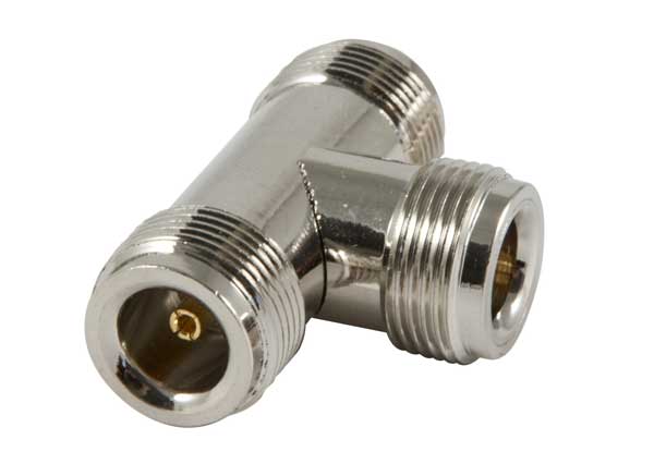 ALLNET Antennen-T-Stück N-Type Buchse auf 2xN-Type Buchse