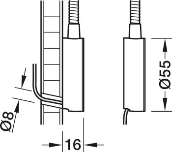 B-Ware (geprüft): Flexible Leuchte, Häfele Loox5 LED 2034 12 V (Vom Umtausch ausgeschlossen)