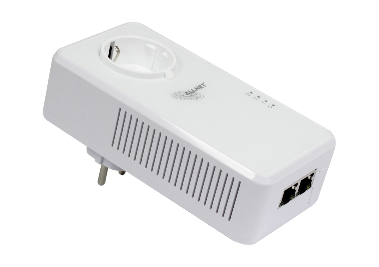 ALLNET Powerline 1200Mbit HomePlugV2 "SmartLink" MIMO mit WiFI AC ALL1681211v2