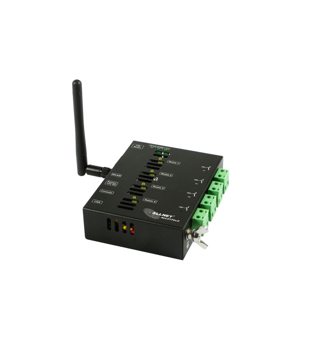 ALLNET MSR IO Zentrale ALL4175v2 / Netzwerk Schaltgerät 4fach Relais 230VAC/10A ALLNET MSR IO Zentrale ALL4175v2 / Netzwerk Schaltgerät 4fach Relais 230VAC/10A