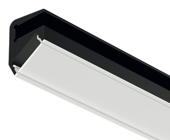 Glaskantenprofil, Profil 5101 für LED-Bänder 10 mm