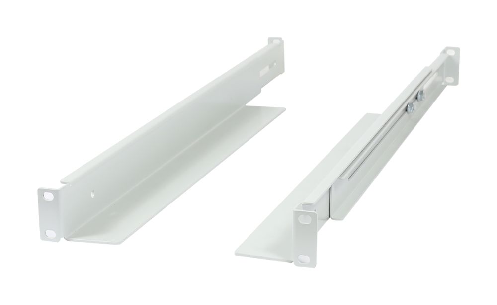 ALLNET 19"Schrank, zbh. L-Schiene, variabel, L=502-849mm, Lichtgrau, 1 Paar(2Stück), ALLNET 19"Schrank, zbh. L-Schiene, variabel, L=502-849mm, Lichtgrau, 1 Paar(2Stück),