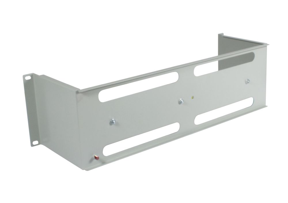 ALLNET 19"zbh. Gerätehalter für Hutschiene/DIN-Rail Geräte, T150mm/3HE, Lichtgrau, Frontmontage, ALLNET 19"zbh. Gerätehalter für Hutschiene/DIN-Rail Geräte, T150mm/3HE, Lichtgrau, Frontmontage,