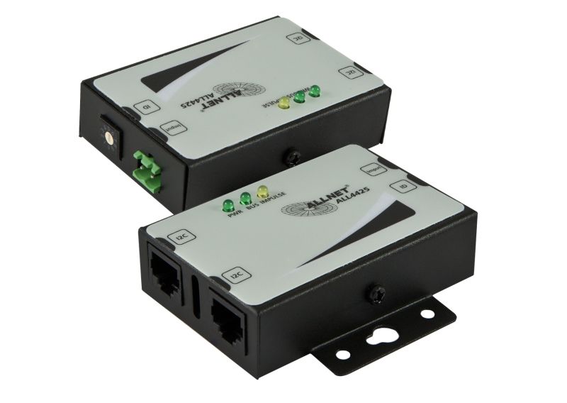 ALLNET MSR Sensor ALL4425 / Kontaktzähler / S0 im Gehäuse *black*