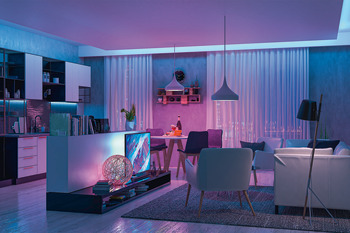 LED-Band, LED 1157 RGBW-Farbwechselleuchte 24 V, 60 RGB-LEDs/m (14,4 W/m) und 60 monochrome LEDs/m  (4,8 W/m), IP20