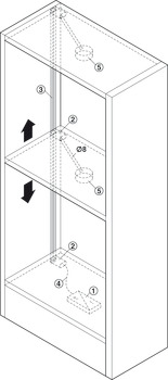 Federkontakt, für Kontaktbandsystem 12 V