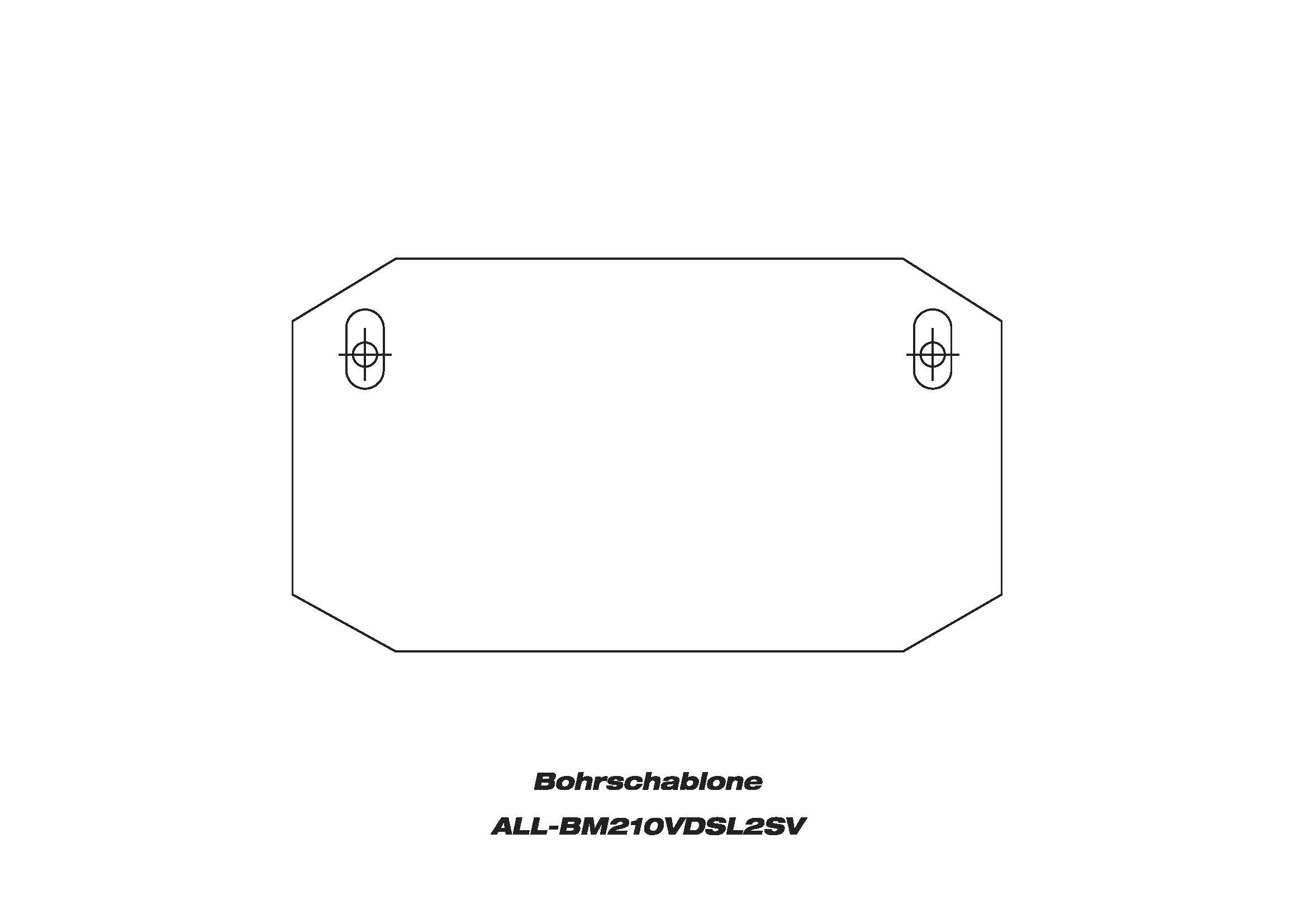 ALLNET ISP Bridge Modem VDSL2 / Supervectoring 35b mit Vectoring "ALL-BM210VDSL2SV"