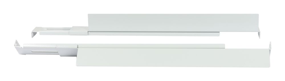 ALLNET 19"Schrank, zbh. L-Schiene, variabel, L=502-849mm, Lichtgrau, 1 Paar(2Stück), ALLNET 19"Schrank, zbh. L-Schiene, variabel, L=502-849mm, Lichtgrau, 1 Paar(2Stück),