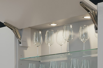 B-Ware (geprüft): Ein-/Unterbauleuchte, Häfele Loox5 LED 3038 24 V Aluminium (Vom Umtausch ausgeschlossen)