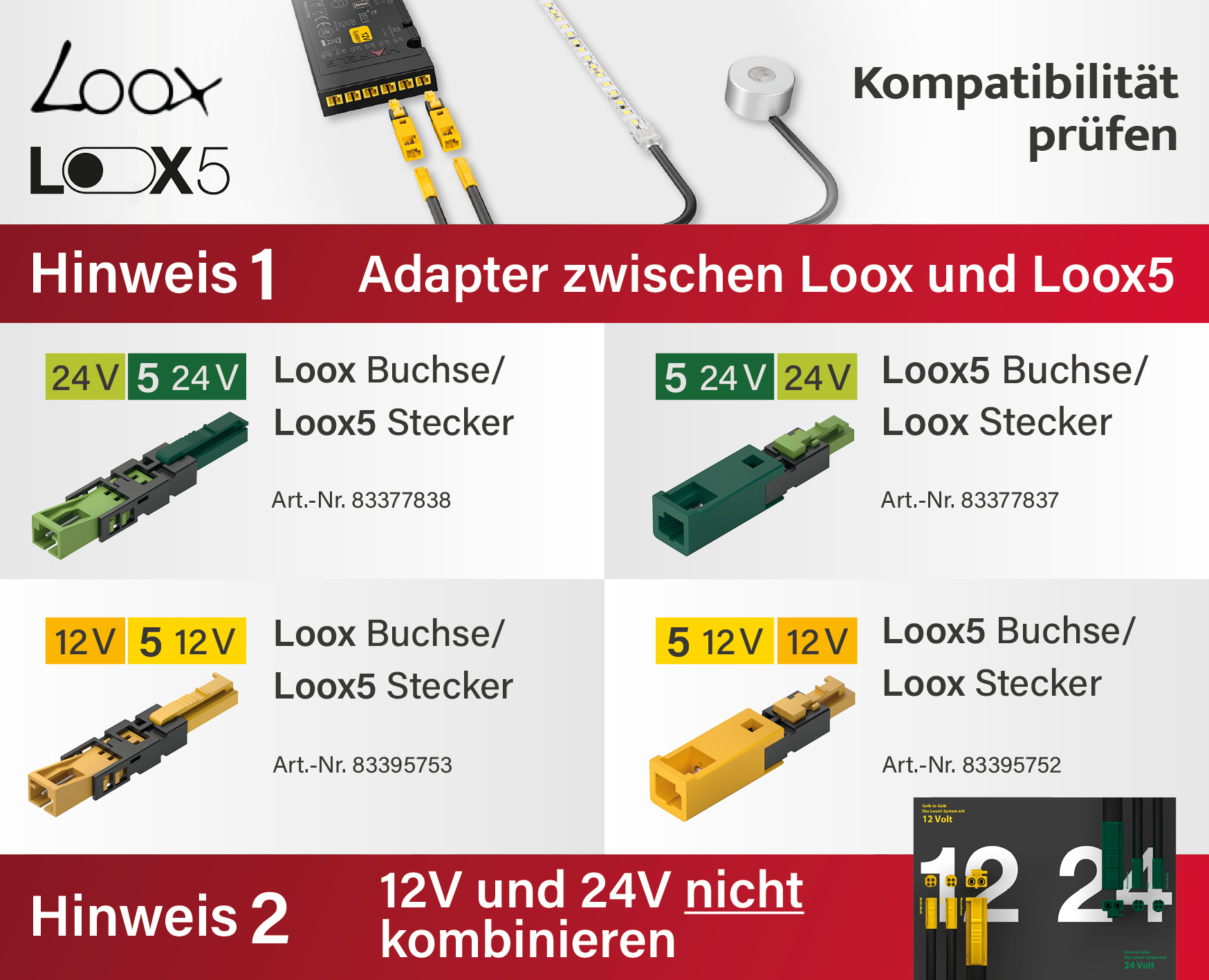 Unterbauleuchte, Nimbus Cubic 36 Connect ON 24 V multi-weiß Unterbauleuchte, Nimbus Cubic 36 Connect ON 24 V multi-weiß