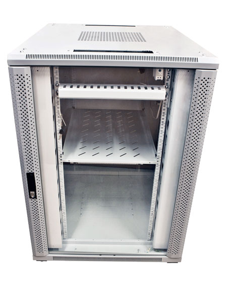 ALLNET 19"Schrank, 22HE, B800/T 800mm, Glastür, Lichtgrau, SNB-Serie, ALLNET 19"Schrank, 22HE, B800/T 800mm, Glastür, Lichtgrau, SNB-Serie,