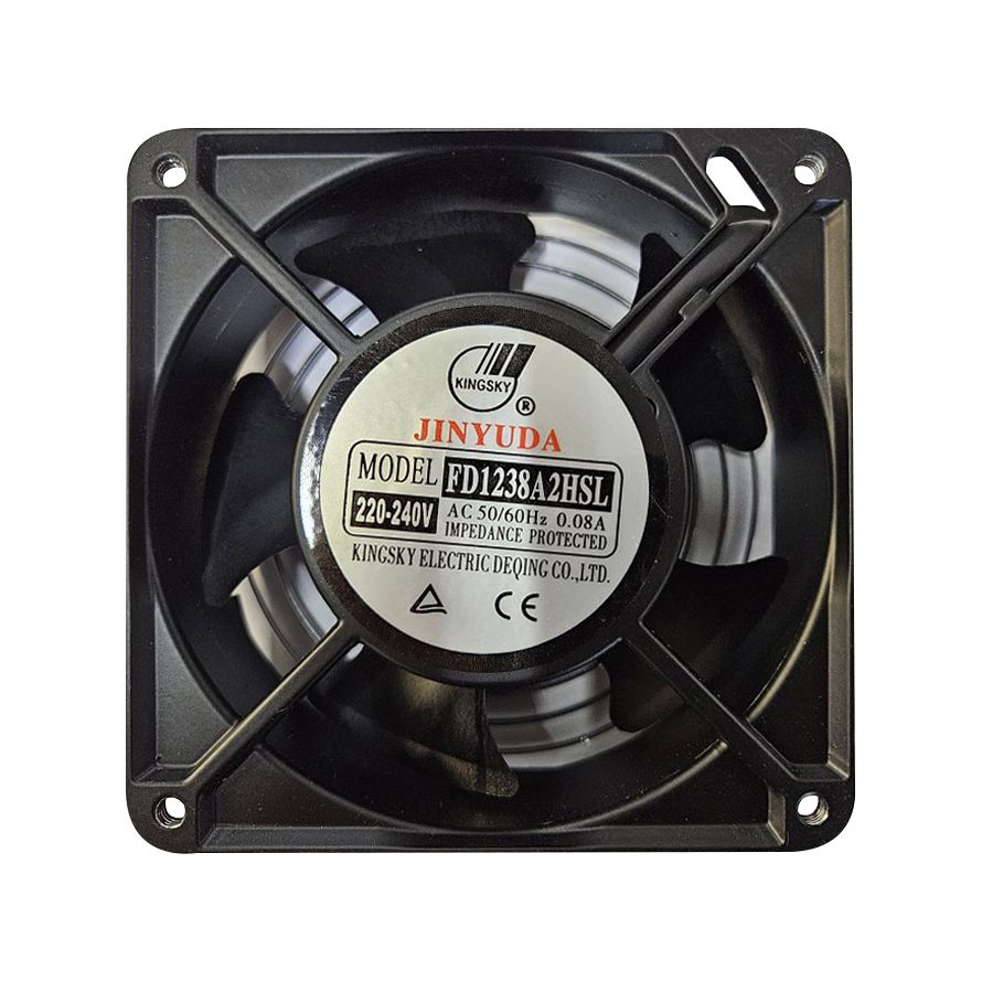 ALLNET 19"zzbh. Ersatzlüfter, für Lüftereinheit, B120/L120/T38mm