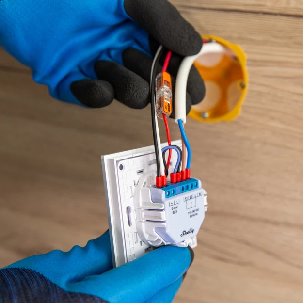 Shelly · Unterputz · "Plus Dimmer 0-10V"